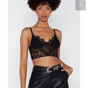 Lace Bra Top